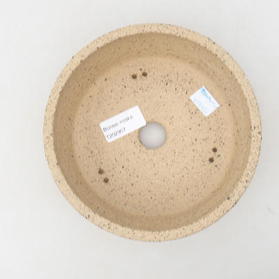 Keramische Bonsai-Schale 16,5 x 16,5 x 5,5 cm, graue Farbe - 3