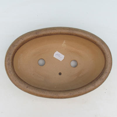 Bonsai Keramikschale CEJ 30, hellbraun - 3