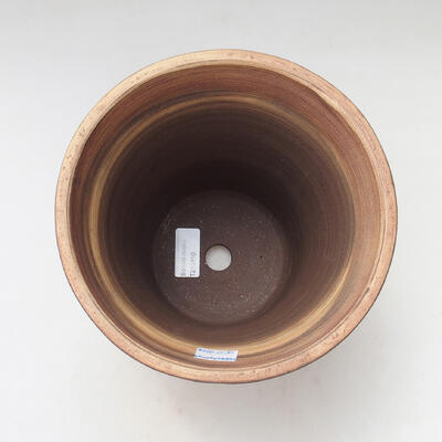 Bonsaischale aus Keramik 20,5 x 20,5 x 18 cm, Farbe rissig - 3