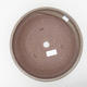 Keramik Bonsai Schüssel 24 x 24 x 7,5 cm, Farbe grau - 3/3