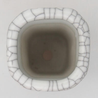 Keramik-Bonsaischale 2,5 x 2,5 x 4,5 cm, Farbe Raku - 3