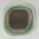 Keramik-Bonsaischale 2,5 x 2,5 x 4,5 cm, Farbe grün - 3/3