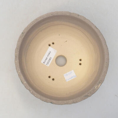 Keramik Bonsai Schüssel 16 x 16 x 10 cm, Farbe rissig - 3