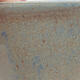 Keramische Bonsai-Schale 11 x 11 x 7 cm, braun-blaue Farbe - 3/3