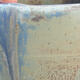 Keramische Bonsai-Schale 11 x 11 x 15,5 cm, braun-blaue Farbe - 3/3