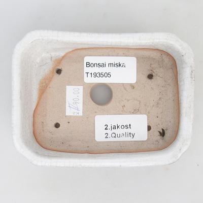 Bonsai Keramikschale 12,5 x 9 x 3 cm, Farbe raku - 2.jakost - 3