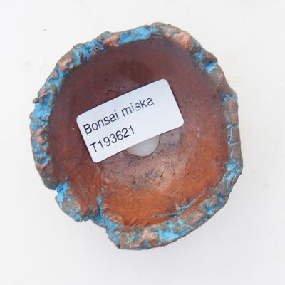 Keramikschale 6 x 6 x 4 cm, Farbe blau - 3