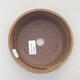 Keramische Bonsai-Schale 16 x 16 x 4,5 cm, Farbe braun - 3/3