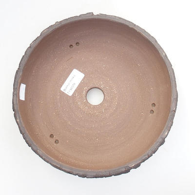 Keramische Bonsai-Schale 22 x 22 x 5,5 cm, graue Farbe - 3