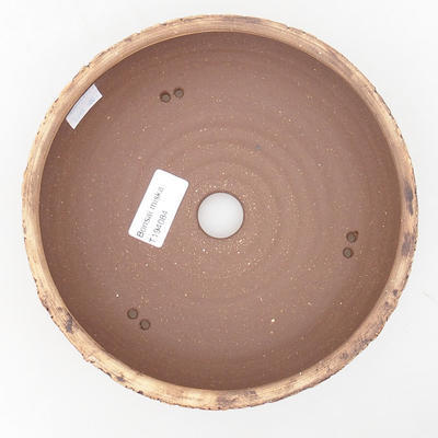 Keramische Bonsai-Schale 18 x 18 x 5,5 cm, graue Farbe - 3