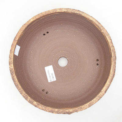 Keramische Bonsai-Schale 23 x 23 x 6,5 cm, graue Farbe - 3
