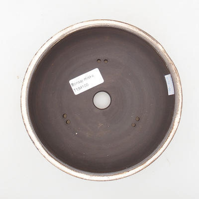 Keramische Bonsai-Schale 16,5 x 16,5 x 5,5 cm, Farbe weiß - 3