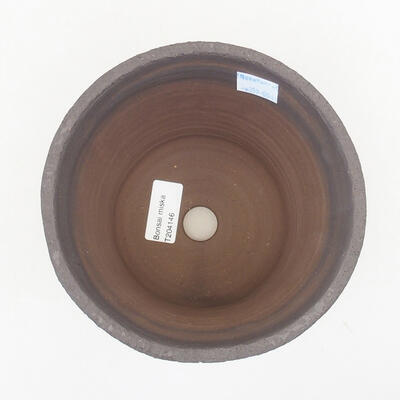 Keramische Bonsai-Schale 15,5 x 15,5 x 13 cm, Farbe schwarz - 3