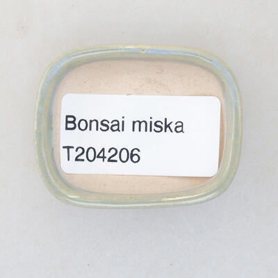 Mini Bonsai Schüssel 4,5 x 3,5 x 1,5 cm, Farbe blau - 3