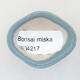 Mini Bonsai Schüssel 4 x 3 x 2 cm, Farbe blau - 3/3