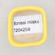 Mini Bonsai Schüssel 3,5 x 3,5 x 2,5 cm, gelbe Farbe - 3/3