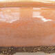 Keramik-Bonsaischale 16 x 16 x 6 cm, Farbe rosa - 3/3