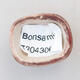 Mini Bonsai Schüssel 3 x 2,5 x 1,5 cm, Farbe rot - 3/3