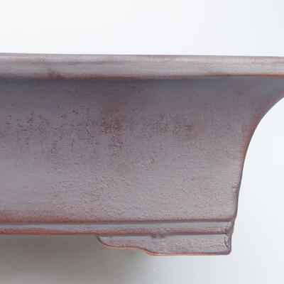 Keramik-Bonsaischale 21 x 16 x 6 cm, metallische Farbe - 3