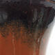 Keramik-Bonsaischale 10,5 x 10,5 x 6,5 cm, Farbe schwarz - 3/3