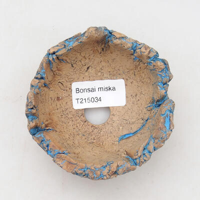 Keramikschale 9,5 x 9 x 5 cm, Farbe naturblau - 3