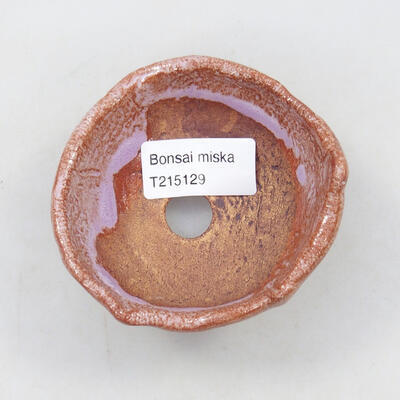 Keramikschale 8,5 x 8 x 5 cm, Farbe lila - 3