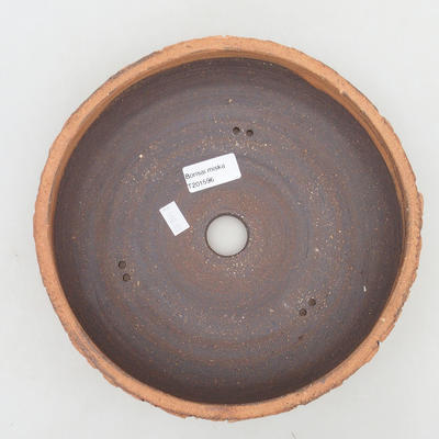 Keramische Bonsai-Schale 24 x 24 x 6,5 cm, rissige Farbe - 3