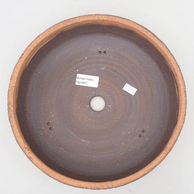 Keramische Bonsai-Schale 26,5 x 26,5 x 6,5 cm, rissige Farbe - 3