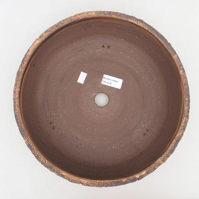 Keramische Bonsai-Schale 29 x 29 x 8,5 cm, Farbe rissig - 3