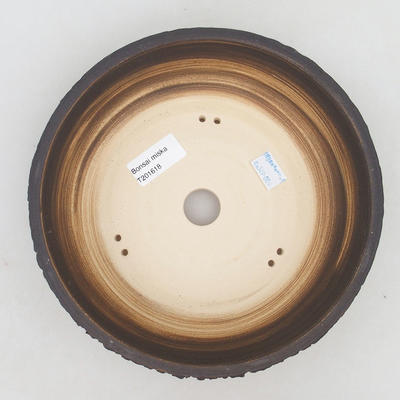 Keramische Bonsai-Schale 21 x 21 x 7 cm, Farbe rissig - 3