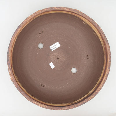 Keramische Bonsai-Schale 34 x 34 x 8,5 cm, Farbe rissig - 3