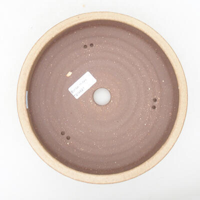 Keramische Bonsai-Schale 20,5 x 20,5 x 5,5 cm, beige Farbe - 3