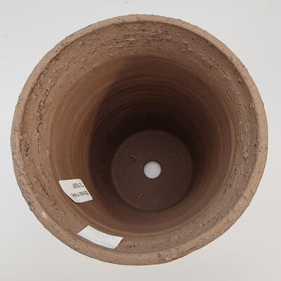 Bonsaischale aus Keramik 15 x 15 x 18 cm, Farbe rissig - 3