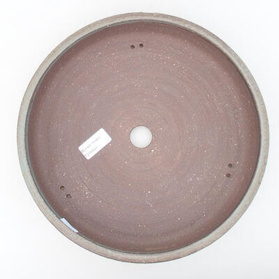 Keramische Bonsai-Schale 27 x 27 x 6 cm, graue Farbe - 3