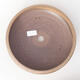 Keramische Bonsai-Schale 24,5 x 24,5 x 6 cm, braune Farbe - 3/3