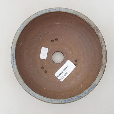 Keramische Bonsai-Schale 15,5 x 15,5 x 5,5 cm, Farbe blaugrau - 3