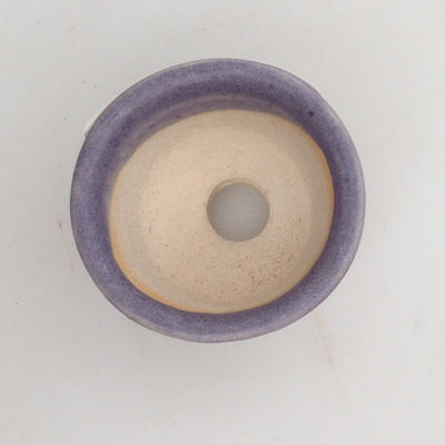 Mini-Bonsaischale 4 x 4 x 2,5 cm, Farbe violett - 3