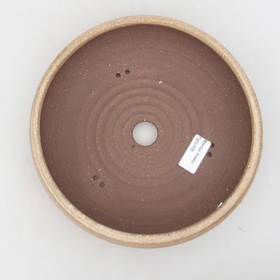 Keramische Bonsai-Schale 22 x 22 x 6 cm, beige Farbe - 3