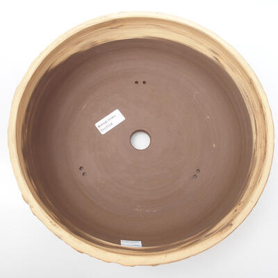 Keramik-Bonsaischale 29 x 29 x 8,5 cm, Farbe rissig - 3