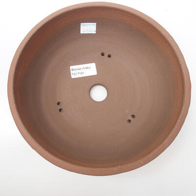 Keramik-Bonsaischale 22 x 22 x 6,5 cm, Farbe rissig - 3