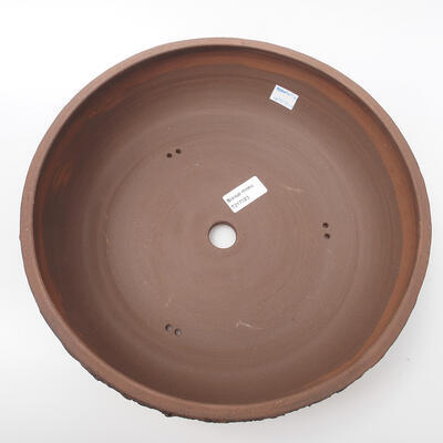 Keramik-Bonsaischale 30 x 30 x 9 cm, Farbe rissig - 3