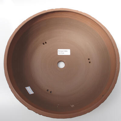 Keramik-Bonsaischale 28 x 28 x 8,5 cm, Farbe rissig - 3