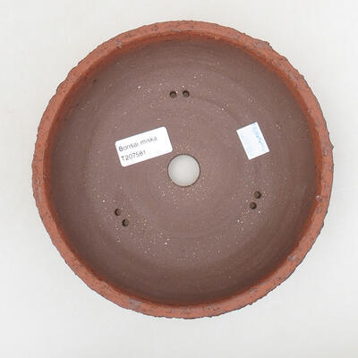 Bonsaischale aus Keramik 19 x 19 x 6 cm, Farbe rissig - 3