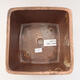 Keramik-Bonsaischale 16 x 16 x 10,5 cm, Farbe rosa - 3/3