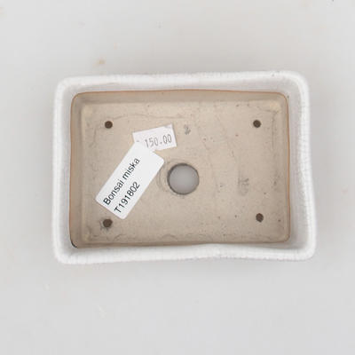 Keramik Bonsai Schüssel 12 x 9 x 3,5 cm, Krebse Farbe - 3
