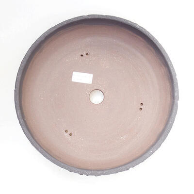 Bonsaischale aus Keramik 26,5 x 26,5 x 7 cm, rissige Farbe - 3