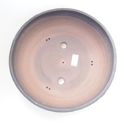 Bonsaischale aus Keramik 30,5 x 30,5 x 8,5 cm, Farbe rissig - 3