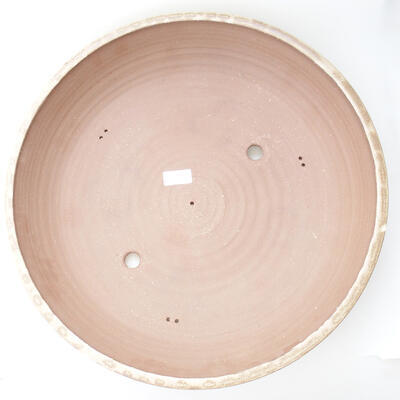 Bonsaischale aus Keramik 46 x 46 x 10 cm, Farbe braun - 3