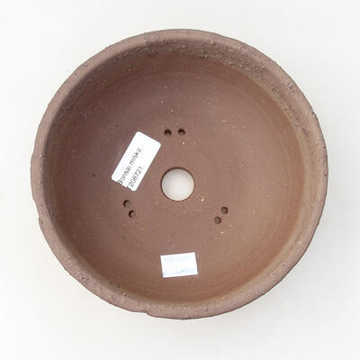 Bonsaischale aus Keramik 17,5 x 17,5 x 6,5 cm, Farbe rissig - 3