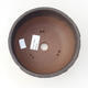 Bonsaischale aus Keramik 15 x 15 x 7 cm, Farbe Riss schwarz - 3/3